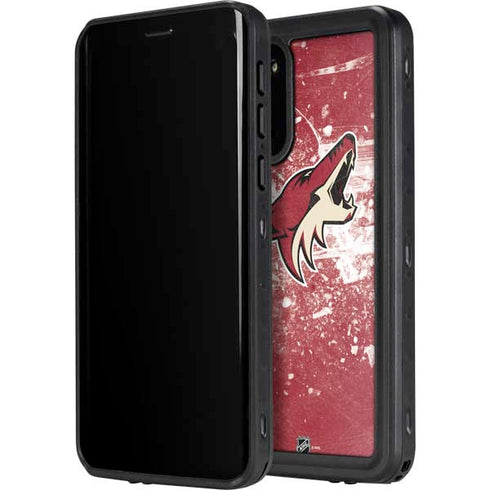 NHL Arizona Coyotes Frozen Galaxy S20 Plus Waterproof Case