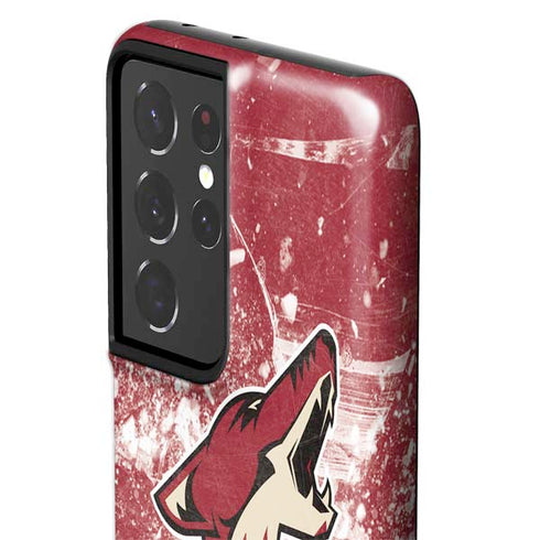 NHL Arizona Coyotes Frozen Galaxy S21 Ultra 5G Pro Case