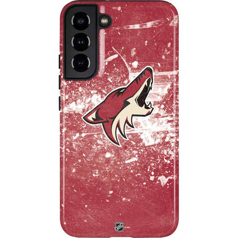 NHL Arizona Coyotes Frozen Galaxy S22 Plus Pro Case
