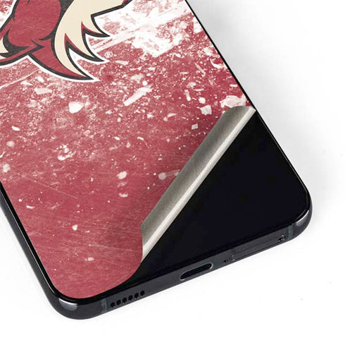 NHL Arizona Coyotes Frozen Galaxy S22 Plus Skin
