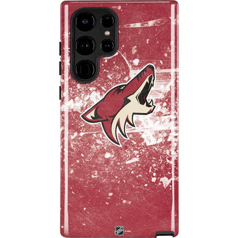 NHL Arizona Coyotes Frozen Galaxy S22 Ultra Pro Case