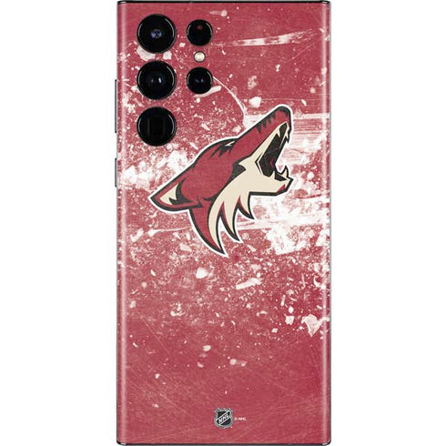 NHL Arizona Coyotes Frozen Galaxy S22 Ultra Skin