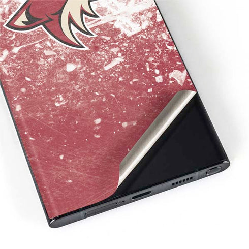 NHL Arizona Coyotes Frozen Galaxy S22 Ultra Skin