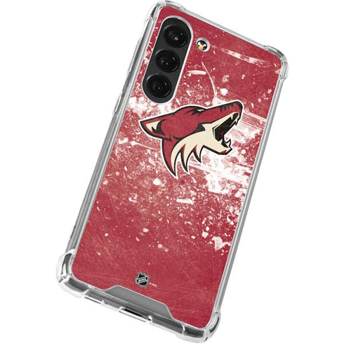 NHL Arizona Coyotes Frozen Galaxy S23 Clear Case