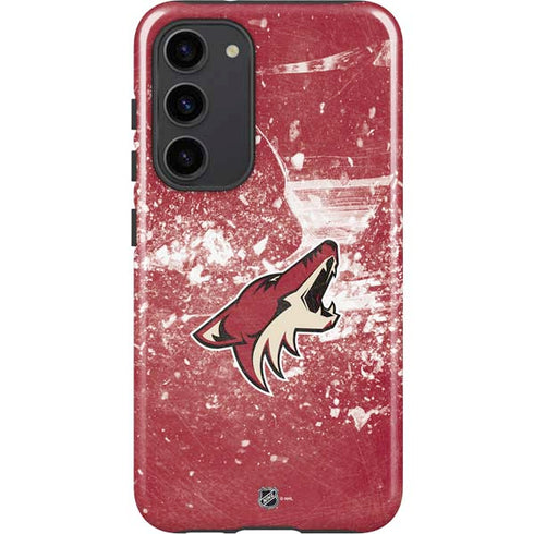 NHL Arizona Coyotes Frozen Galaxy S23 Plus Pro Case