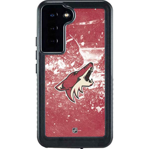 NHL Arizona Coyotes Frozen Galaxy S23 Plus Waterproof Case