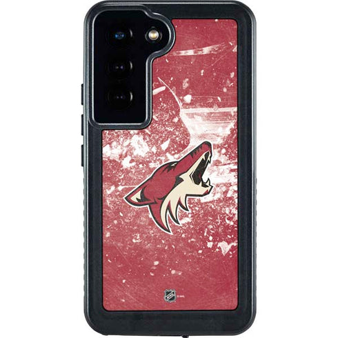 NHL Arizona Coyotes Frozen Galaxy S23 Waterproof Case