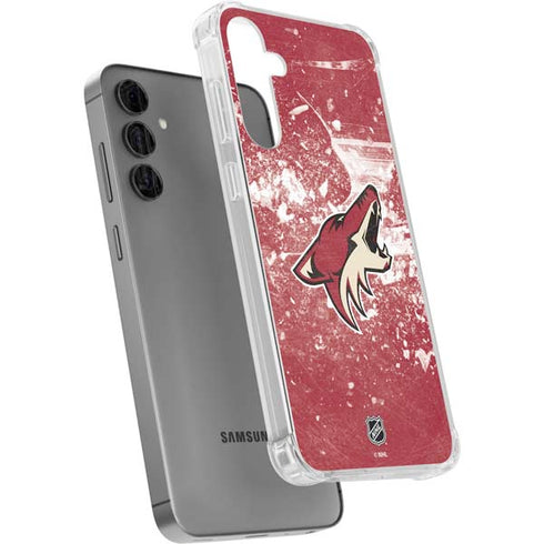 NHL Arizona Coyotes Frozen Galaxy S24 Plus Clear Case