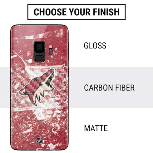 NHL Arizona Coyotes Frozen Galaxy S9 Skin