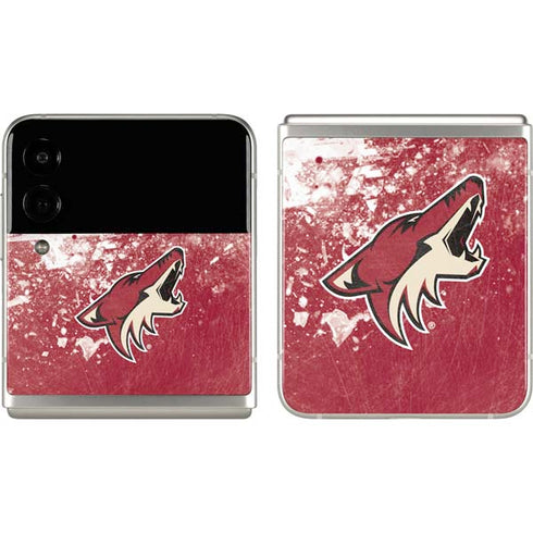 NHL Arizona Coyotes Frozen Galaxy Z Flip3 5G Skin