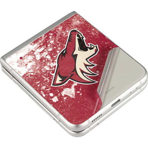 NHL Arizona Coyotes Frozen Galaxy Z Flip3 5G Skin