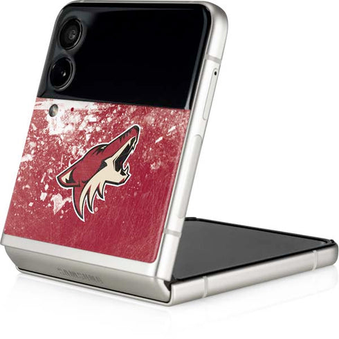 NHL Arizona Coyotes Frozen Galaxy Z Flip3 5G Skin