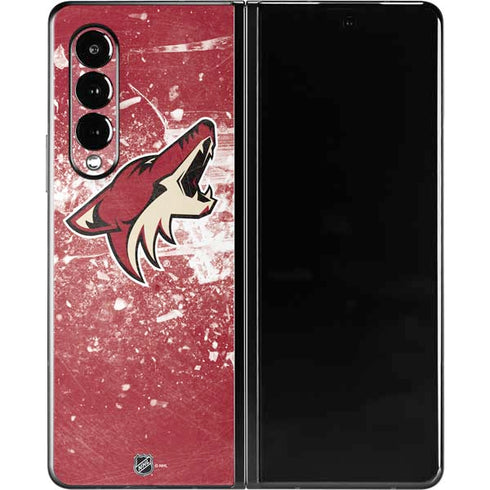 NHL Arizona Coyotes Frozen Galaxy Z Fold3 5G Skin