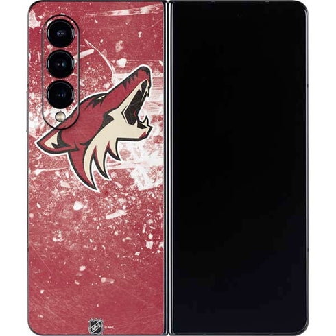 NHL Arizona Coyotes Frozen Galaxy Z Fold4 5G Skin