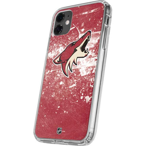NHL Arizona Coyotes Frozen iPhone 11 Clear Case