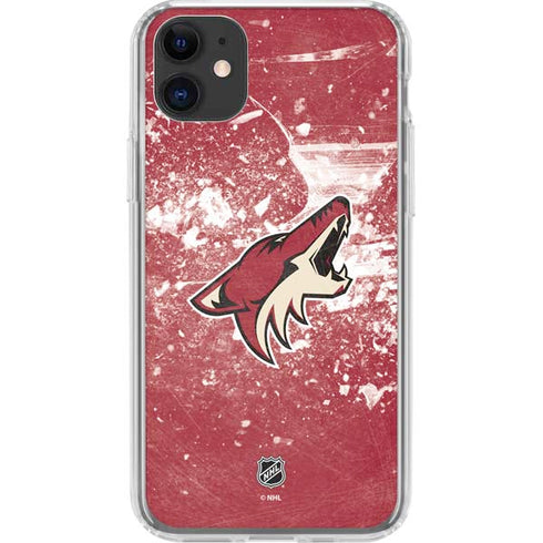 NHL Arizona Coyotes Frozen iPhone 11 Clear Case