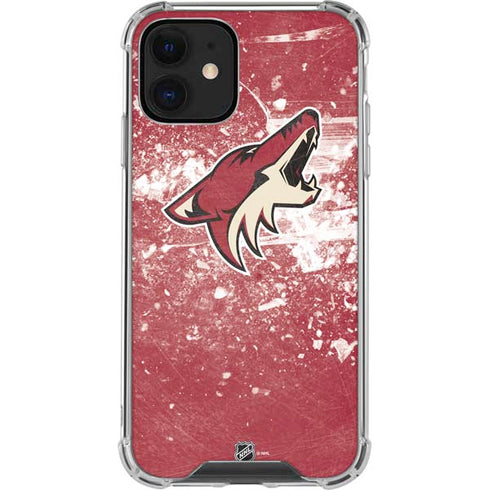 NHL Arizona Coyotes Frozen iPhone 12 Mini Clear Case