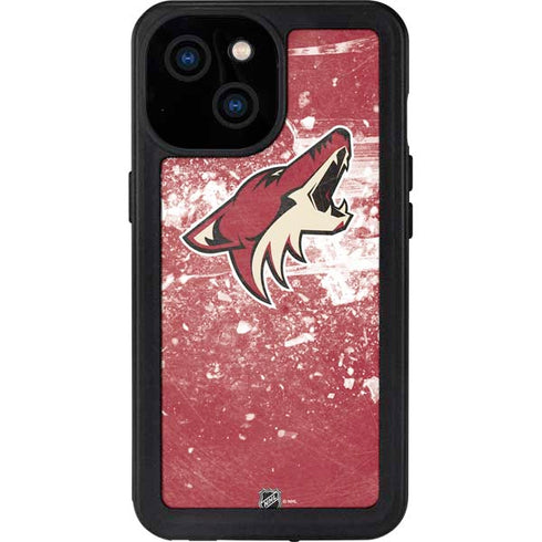 NHL Arizona Coyotes Frozen iPhone 13 Mini Waterproof Case