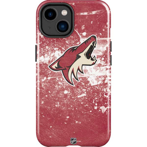 NHL Arizona Coyotes Frozen iPhone 15 Plus Impact Case