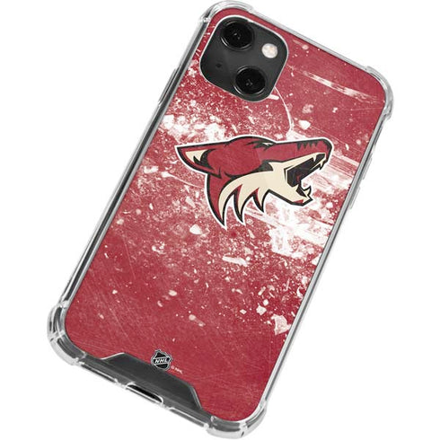 NHL Arizona Coyotes Frozen iPhone 14 Plus Clear Case