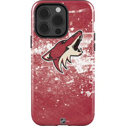 NHL Arizona Coyotes Frozen iPhone 15 Pro Impact Case