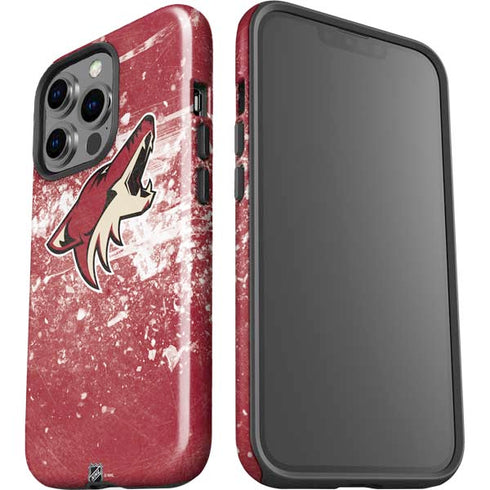NHL Arizona Coyotes Frozen iPhone 15 Pro Impact Case