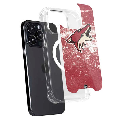 NHL Arizona Coyotes Frozen iPhone 15 Pro MagSafe Case
