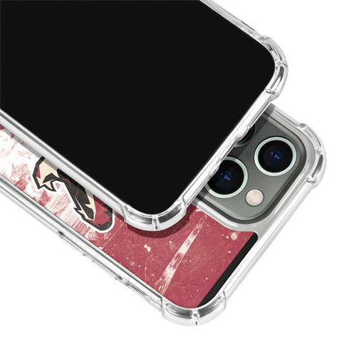 NHL Arizona Coyotes Frozen iPhone 15 Pro Max Clear Case