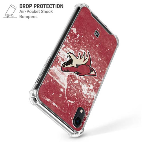 NHL Arizona Coyotes Frozen iPhone XR Clear Case