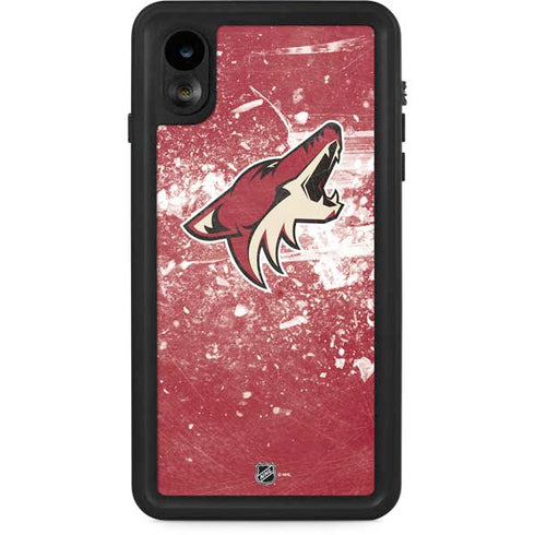 NHL Arizona Coyotes Frozen iPhone XR Waterproof Case