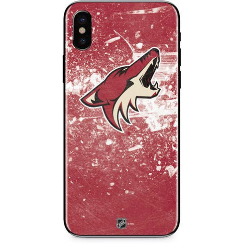 NHL Arizona Coyotes Frozen iPhone XS Skin