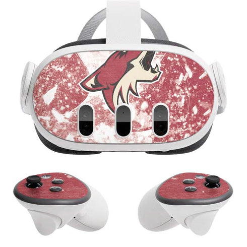 NHL Arizona Coyotes Frozen Meta Quest 3 Skin