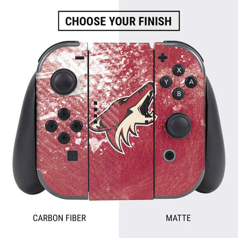 NHL Arizona Coyotes Frozen Nintendo Switch Bundle Skin