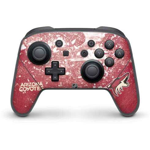 NHL Arizona Coyotes Frozen Nintendo Switch Pro Controller Skin
