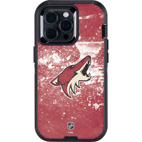 NHL Arizona Coyotes Frozen Otterbox Defender iPhone Skin