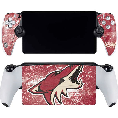 NHL Arizona Coyotes Frozen PlayStation Portal Remote Player Skin