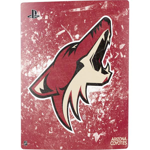 NHL Arizona Coyotes Frozen PS5 Digital Edition Console Skin