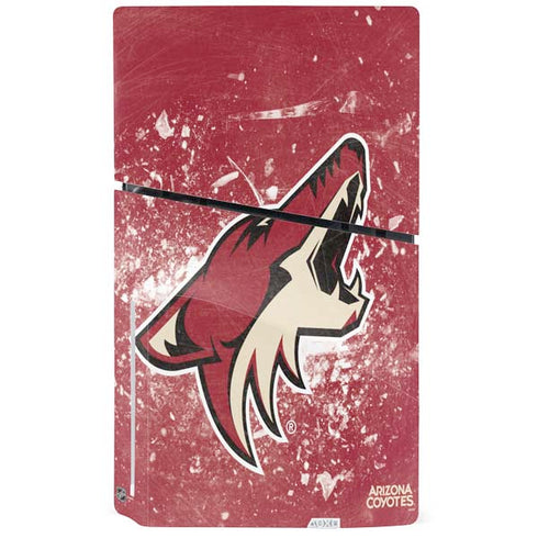 NHL Arizona Coyotes Frozen PS5 Slim Disk Console Skin