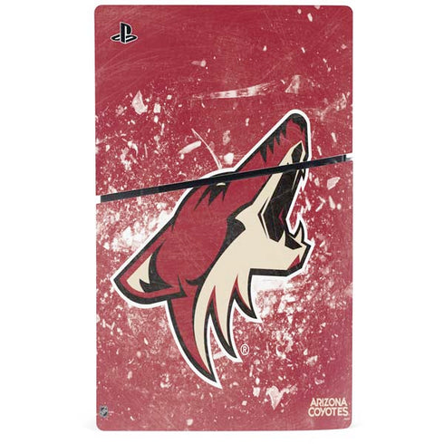 NHL Arizona Coyotes Frozen PS5 Slim Digital Edition Console Skin