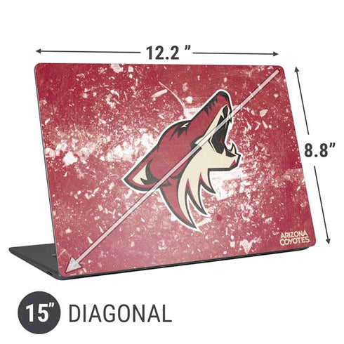 NHL Arizona Coyotes Frozen Universal Laptop 15in (12.2 x 8.8in) Skin