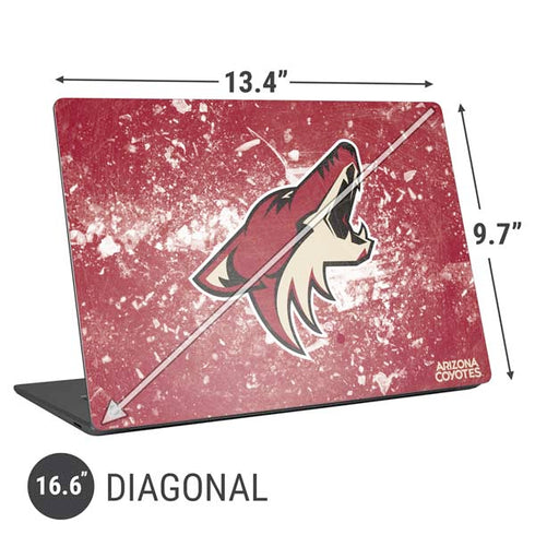 NHL Arizona Coyotes Frozen Universal Laptop 16.6in (13.4 x 9.7in) Skin