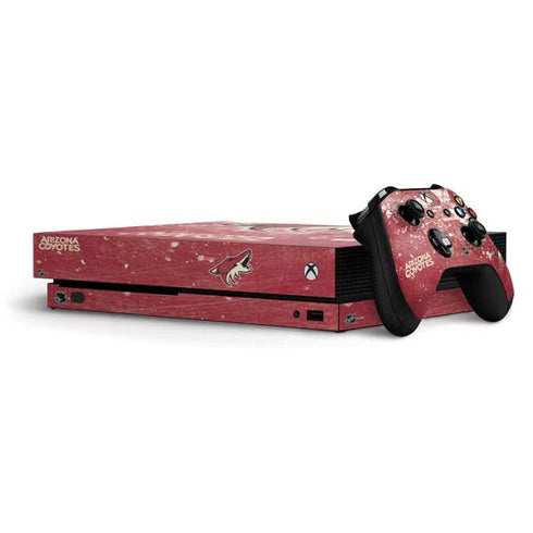 NHL Arizona Coyotes Frozen Xbox One X Bundle Skin