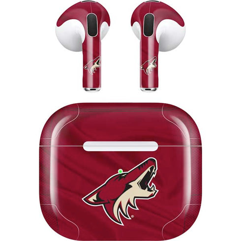NHL Arizona Coyotes Home Jersey Apple AirPods (3rd Gen 2021) Skin