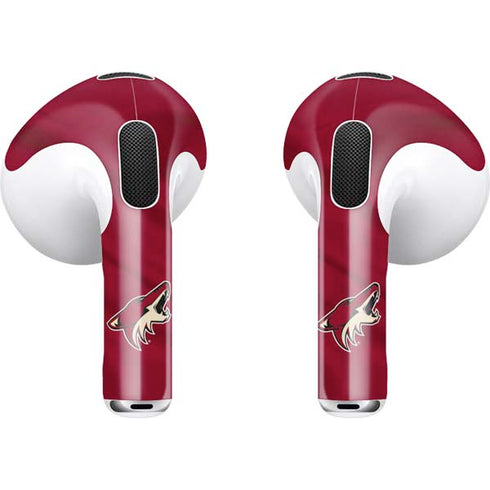 NHL Arizona Coyotes Home Jersey Apple AirPods (3rd Gen 2021) Skin