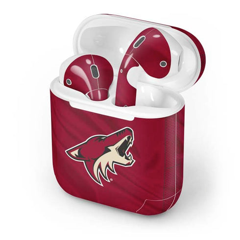NHL Arizona Coyotes Home Jersey Apple AirPods Skin