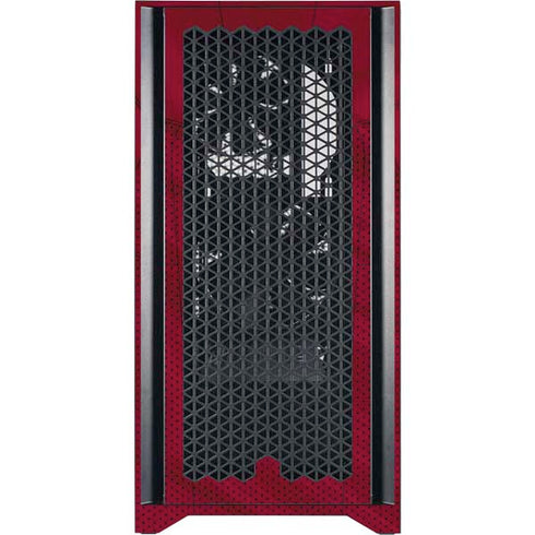 NHL Arizona Coyotes Home Jersey Corsair 4000D Tempered Glass Mid-Tower ATX Case Skin