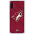 NHL Arizona Coyotes Home Jersey Galaxy A10e Clear Case
