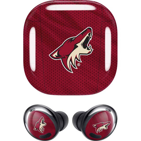 NHL Arizona Coyotes Home Jersey Galaxy Buds Pro Skin