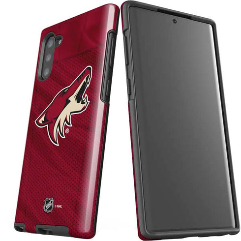 NHL Arizona Coyotes Home Jersey Galaxy Note 10 Pro Case