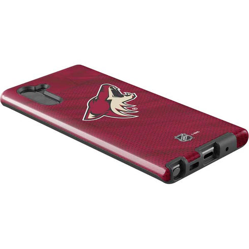 NHL Arizona Coyotes Home Jersey Galaxy Note 10 Pro Case